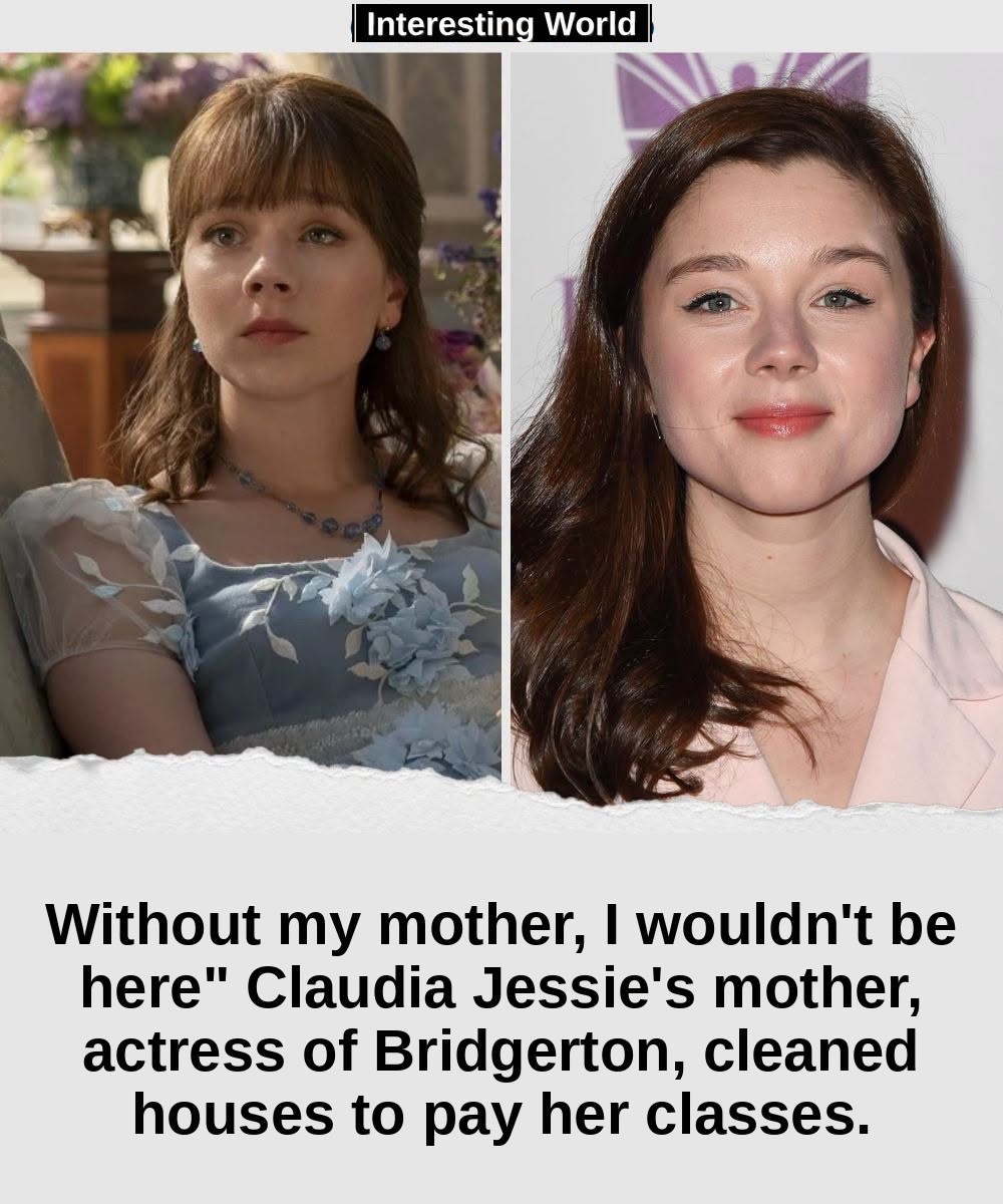 Before becoming Eloise Bridgerton, Claudia Jessie was a girl for whom a dance or music lesson could represent an economi