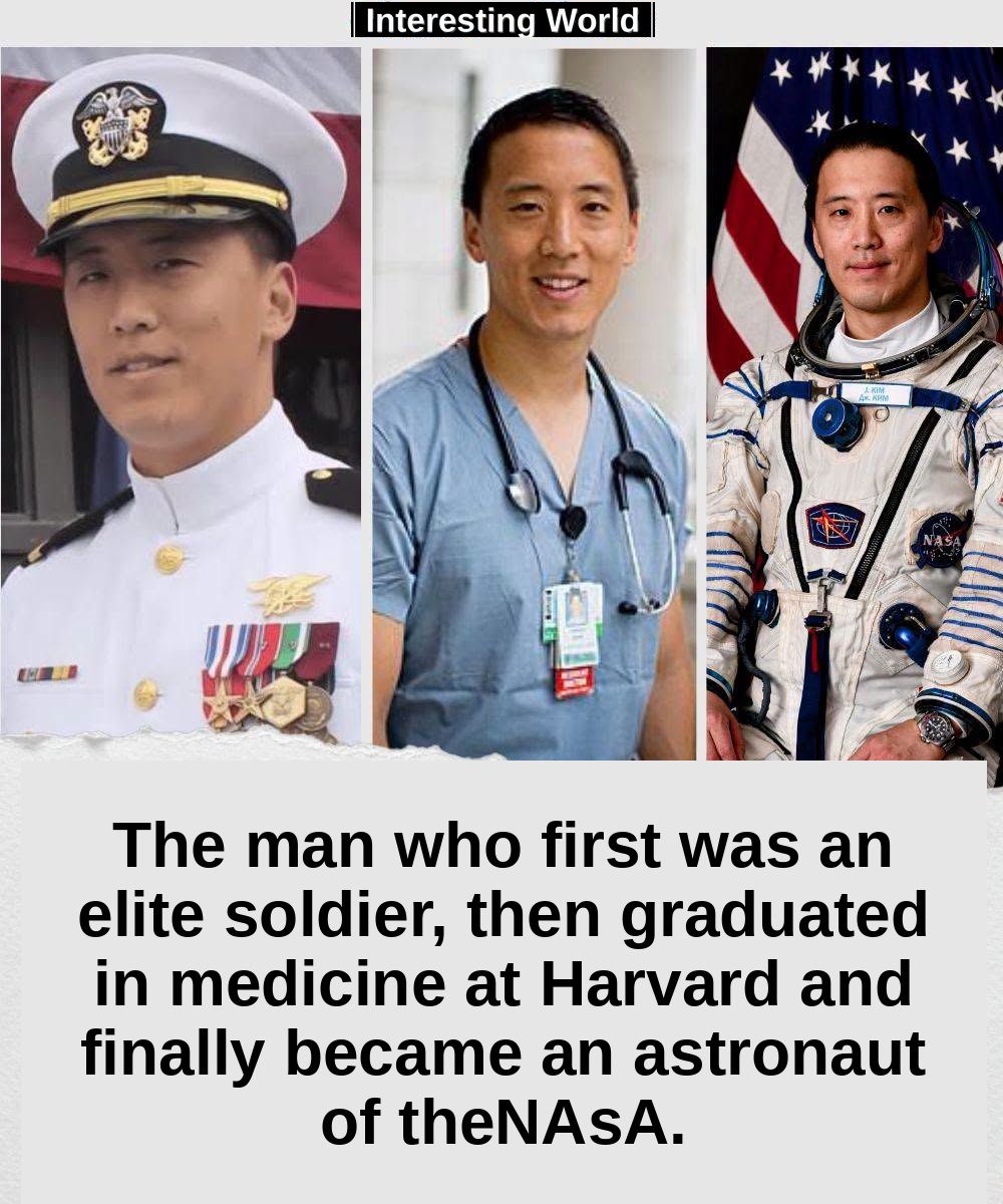 First elite soldier, then doctor, finally astronaut. The story of Jonny Kim seems to bring together more completely diff