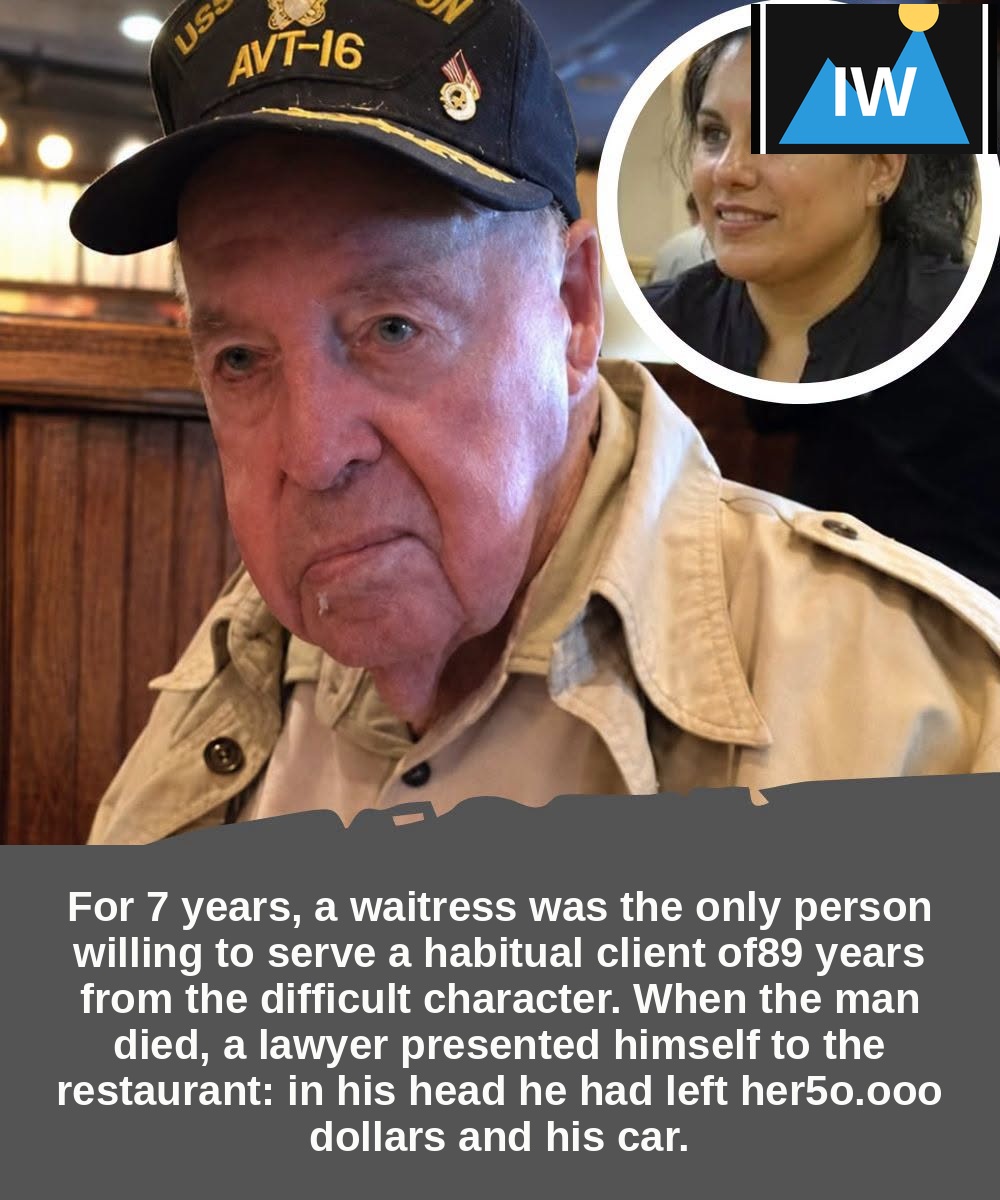 For seven years, almost everyone was trying to avoid his table. She's not.