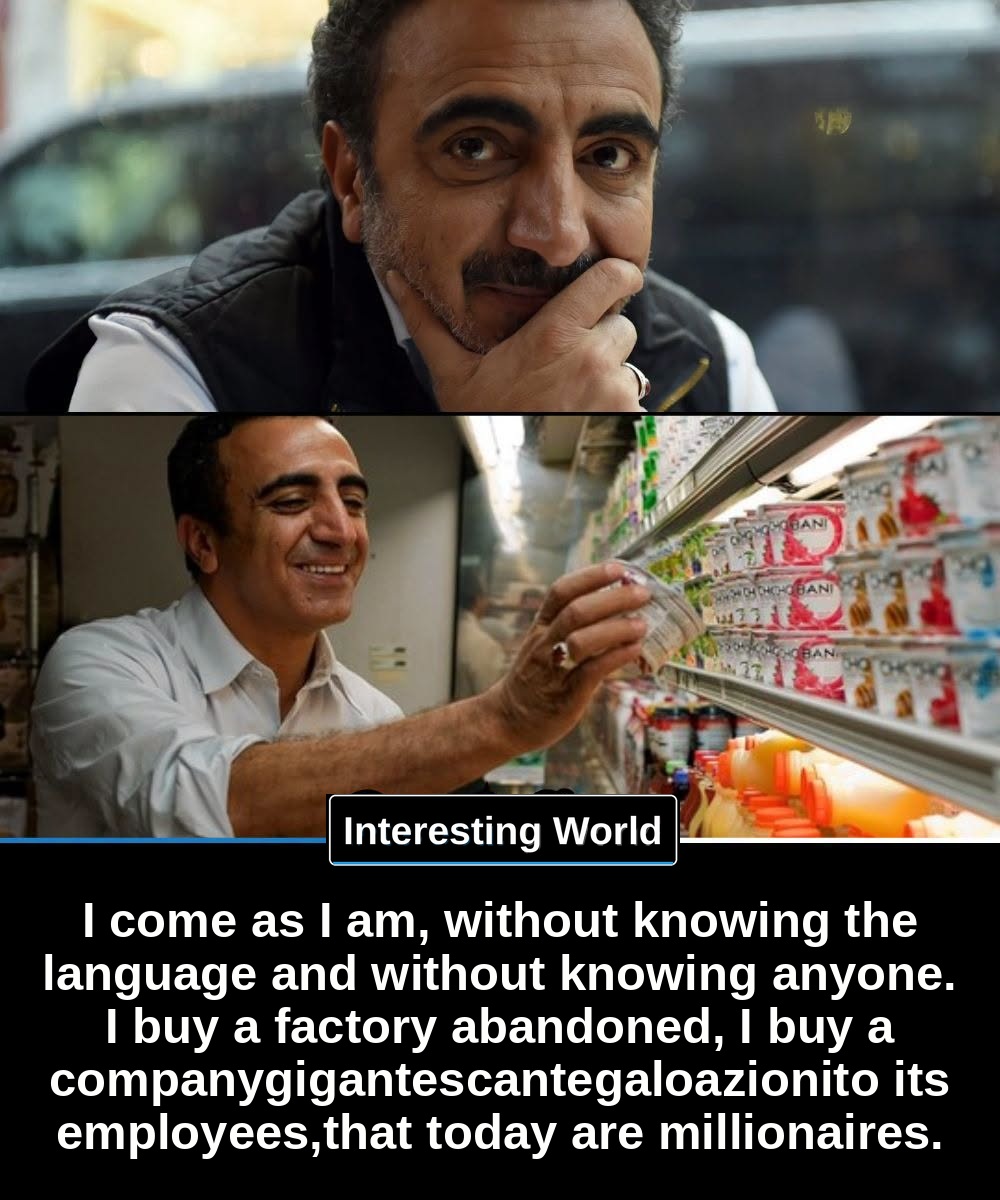 Hamdi Ulukaya had grown up in the east of Turkey, in a Kurdish family living in breeding and producing cheese and yogurt