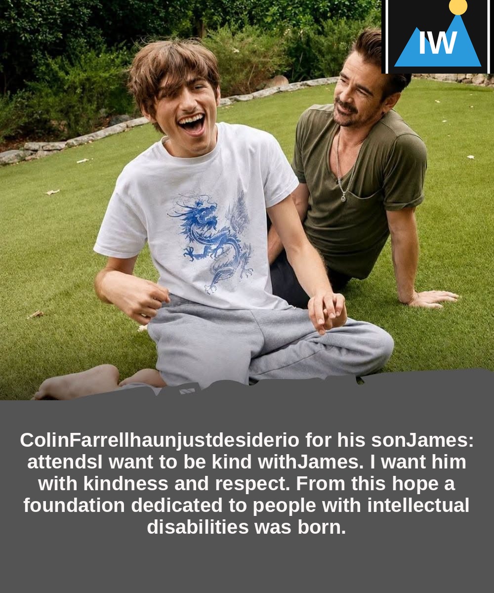 Colin Farrell's greatest fear is not about cinema. It's about the day your son faces the world without him.