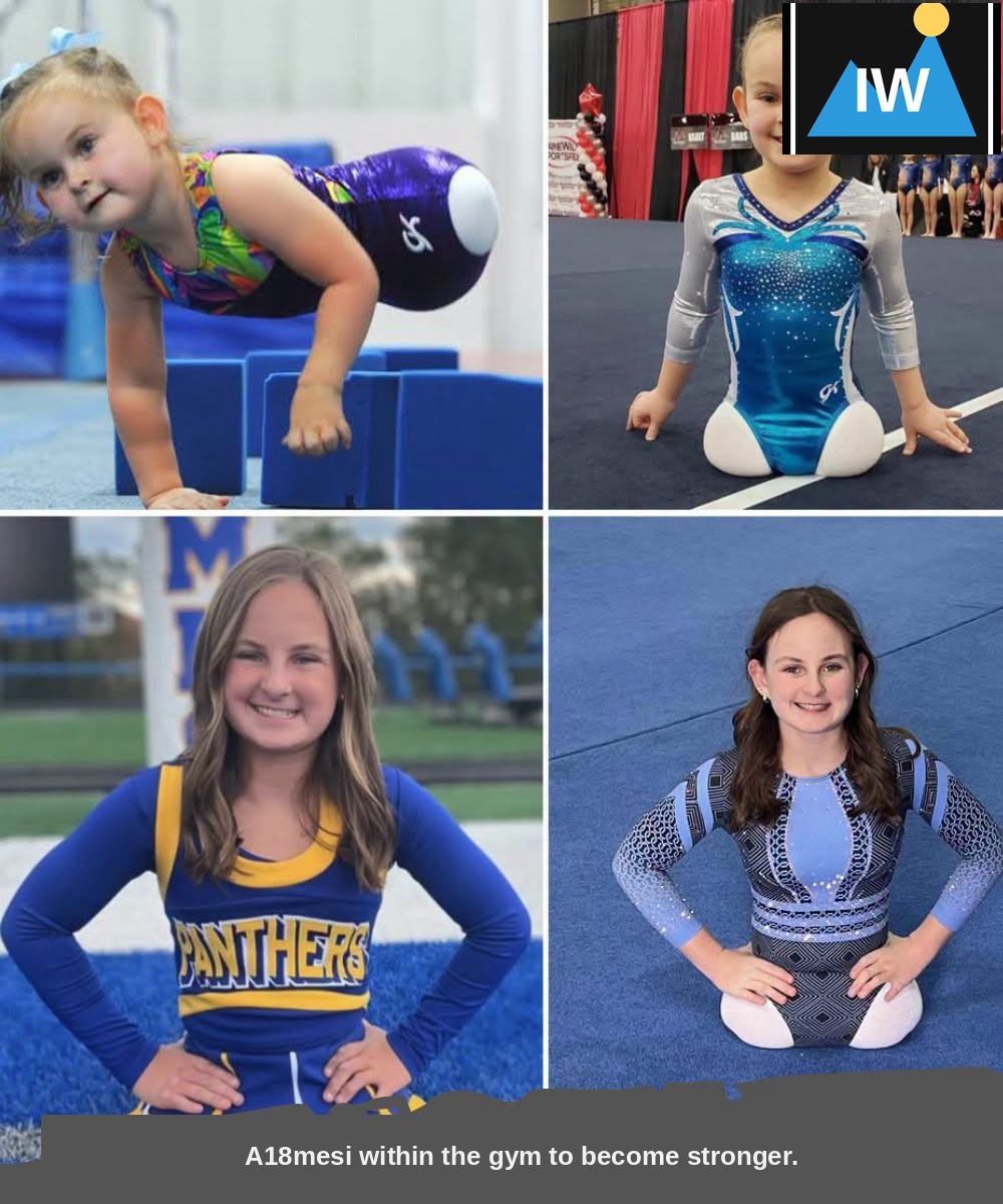 At 18 months he entered the gym to become stronger. Years later, that little girl would have forced the gymnastics world