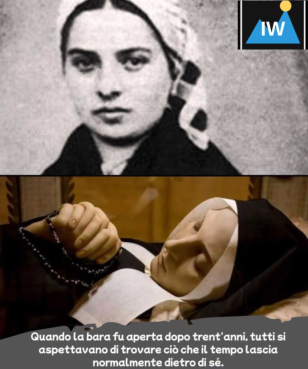 When the coffin was opened after thirty years, everyone expected to find what time normally leaves behind.