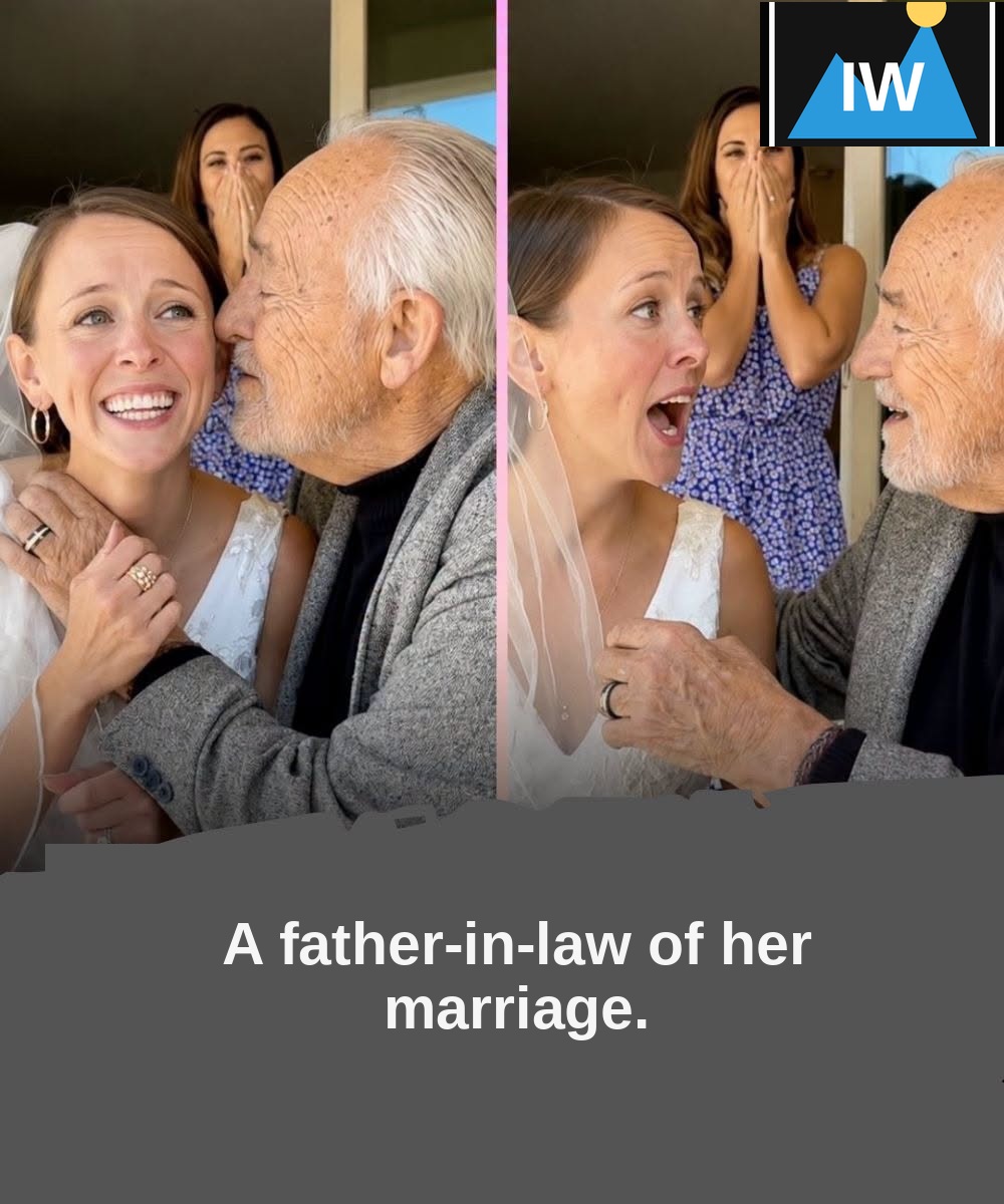 On her wedding day, Julia wasn't just trying to share a moment with her father. He hoped that, even for a few moments, h