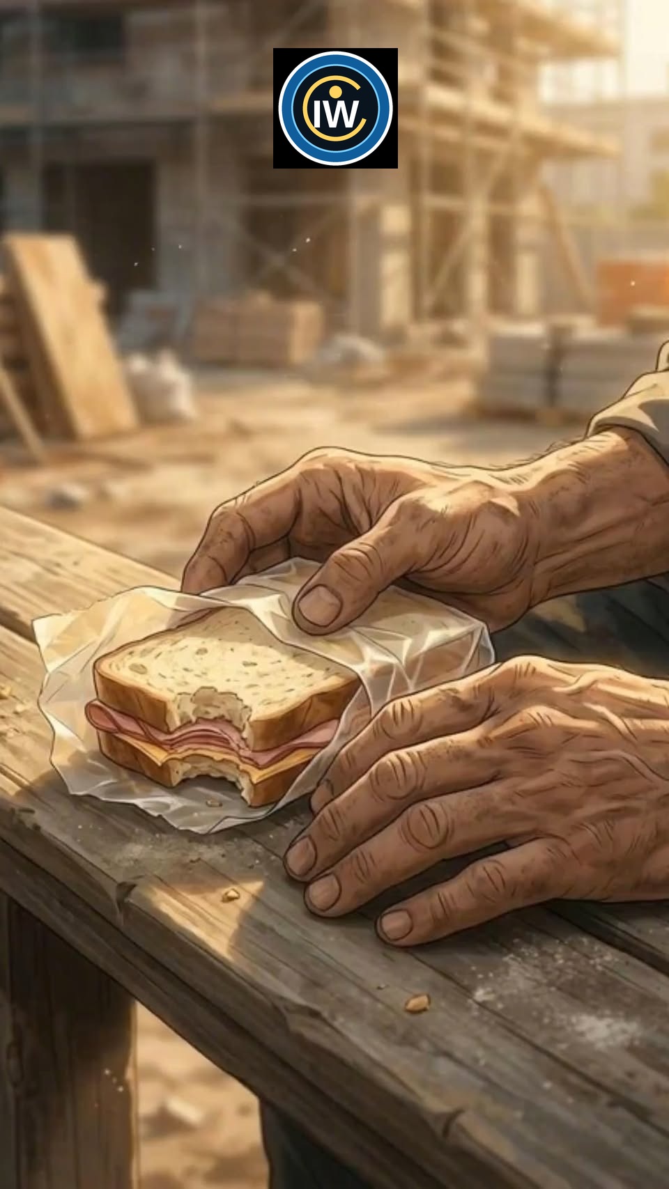 He opened the sandwich prepared by his wife... and what he found made him cry. ...