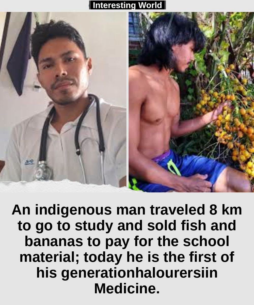 For years Janilson traveled eight kilometers a day to study. Today that path has brought him to the faculty of medicine.