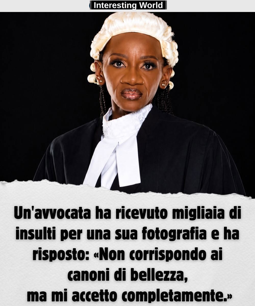 They insulted her in hundreds of thousands. She answered without canceling a photo.
