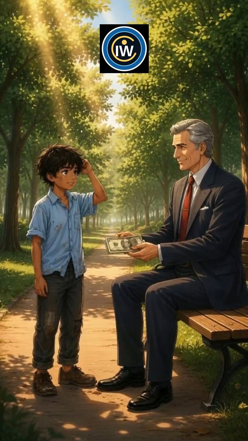 The boy who refused a millionaire's money... years later the unthinkable happened. ...