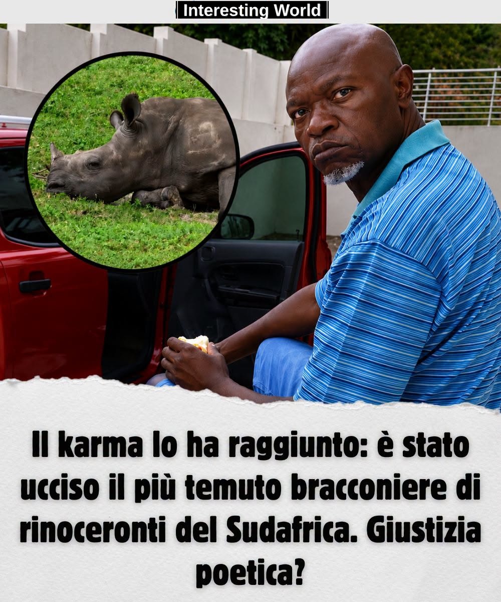 For years his name has been associated with the poaching of rhinos in South Africa. His death, which took place in an ar
