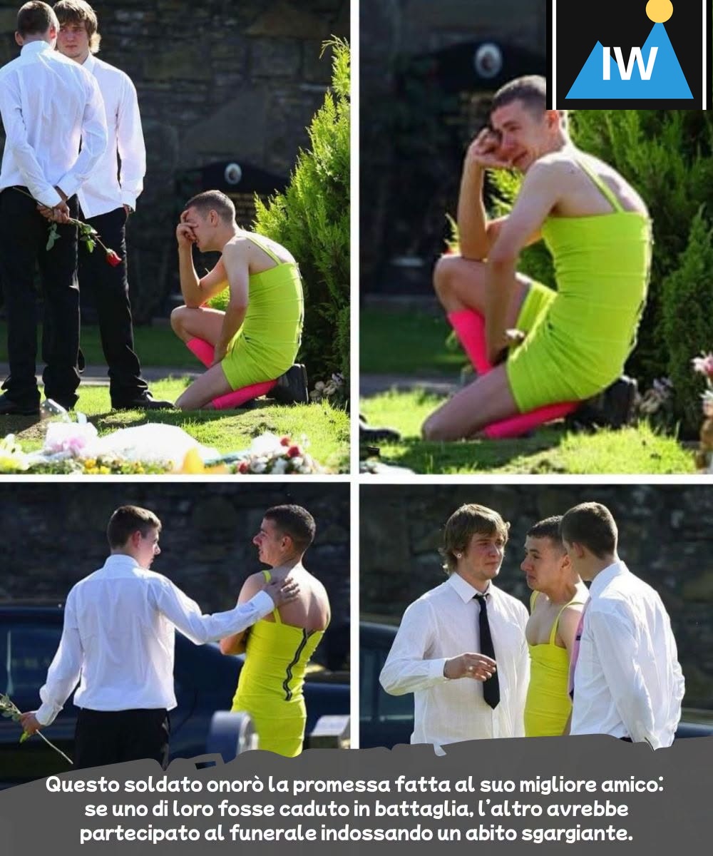 The last wish of his best friend seemed a joke. But on the day of the funeral he decided to keep it in front of over a t