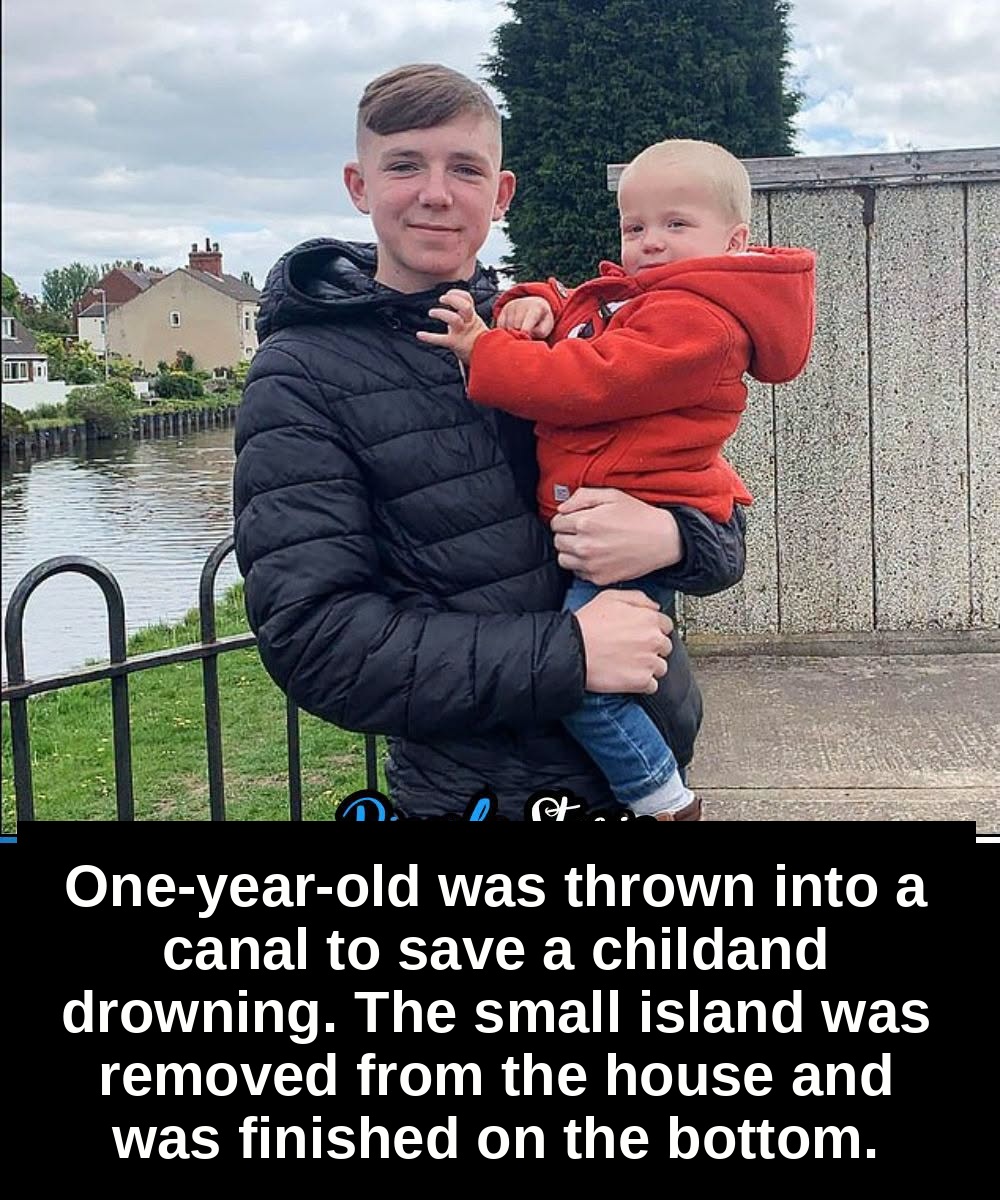 He was 15 years old when he saw a child of just 15 months near a canal. A few moments later, that child was in the water