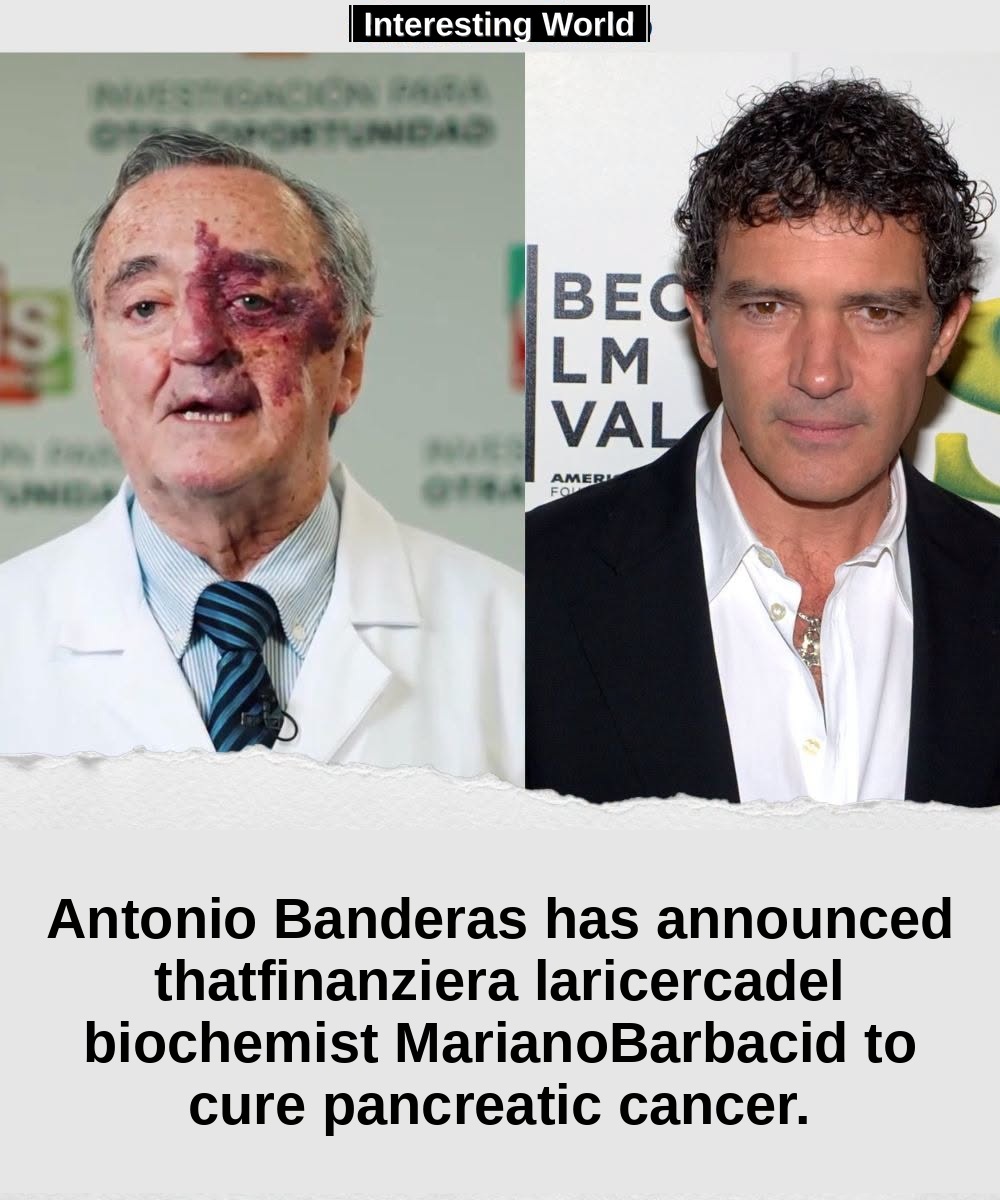 Antonio Banderas has decided to put his notoriety at the service of a battle that is fought especially in the laboratori
