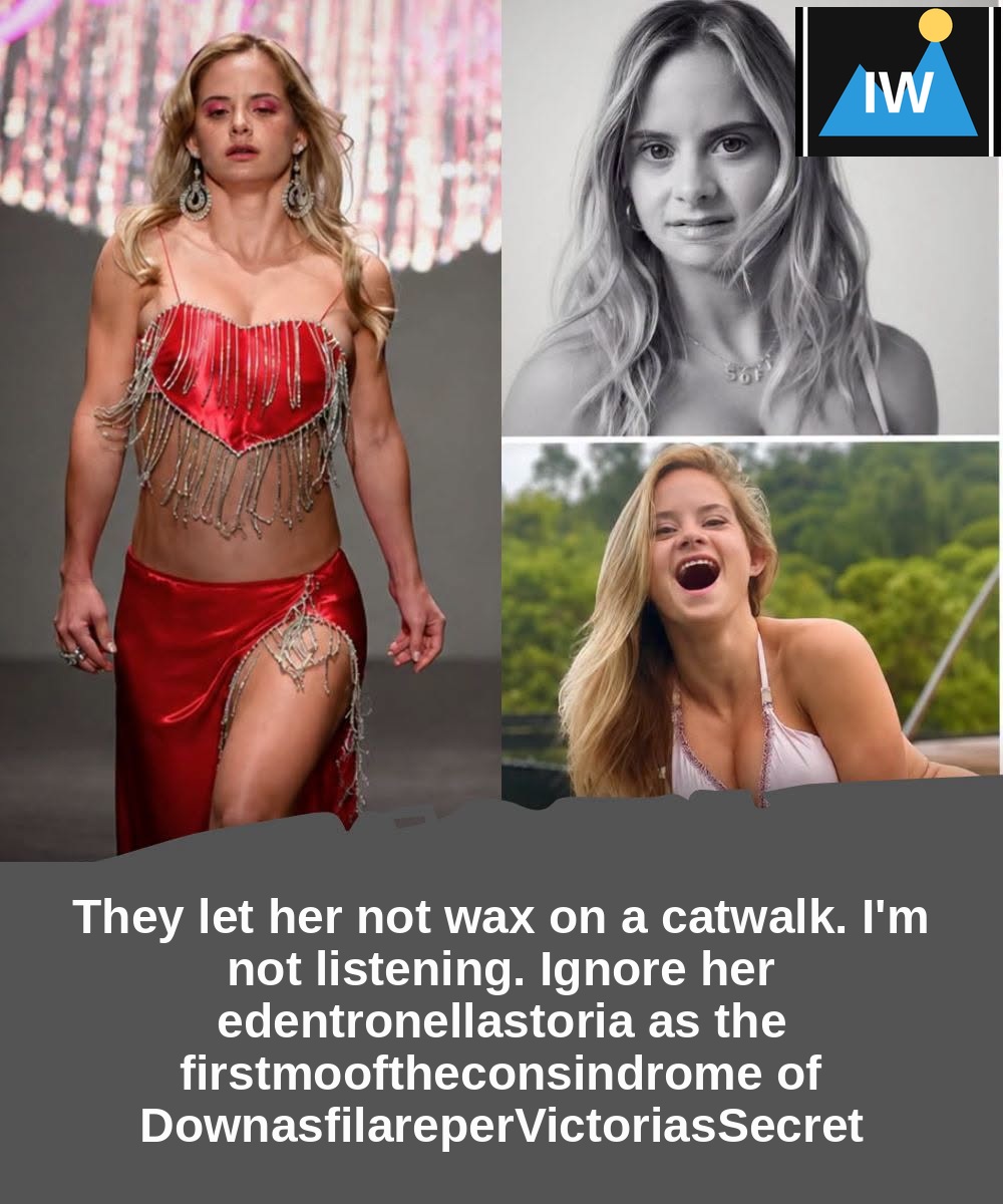 For years, someone had made her realize that a catwalk wasn't the right place for her. Sofía Jirau responded when no mod