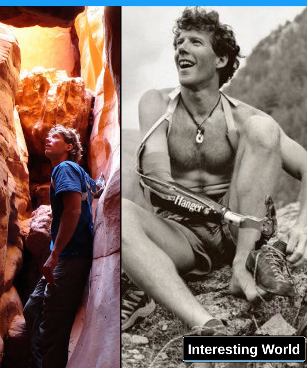 After five days trapped in a canyon, Aron Ralston engraved his name on the rock, the date of birth and what he thought w