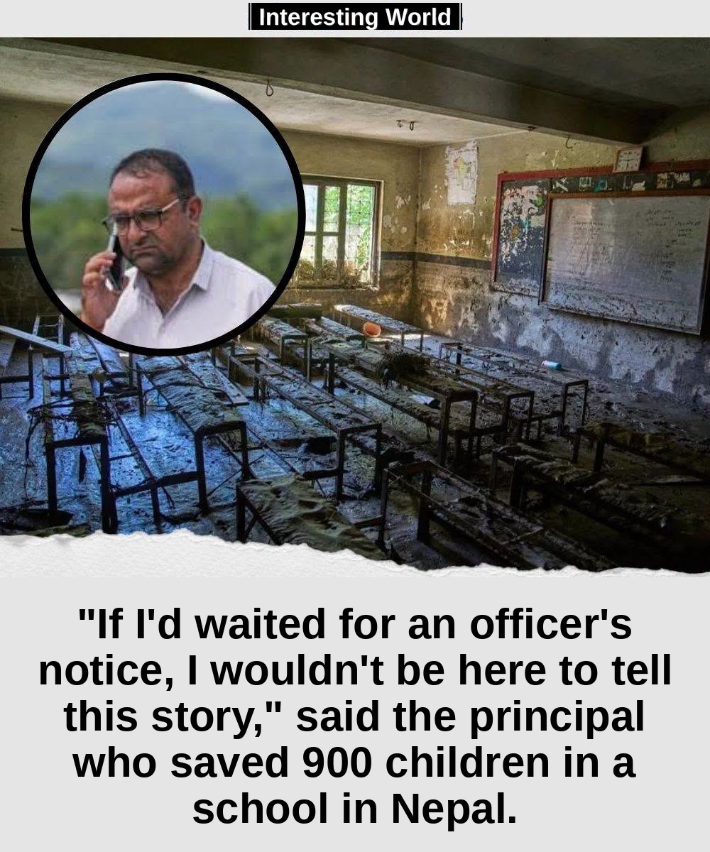 A father came out of breath at a school in Nepal. He came to pick up his daughter because he was convinced that a great 