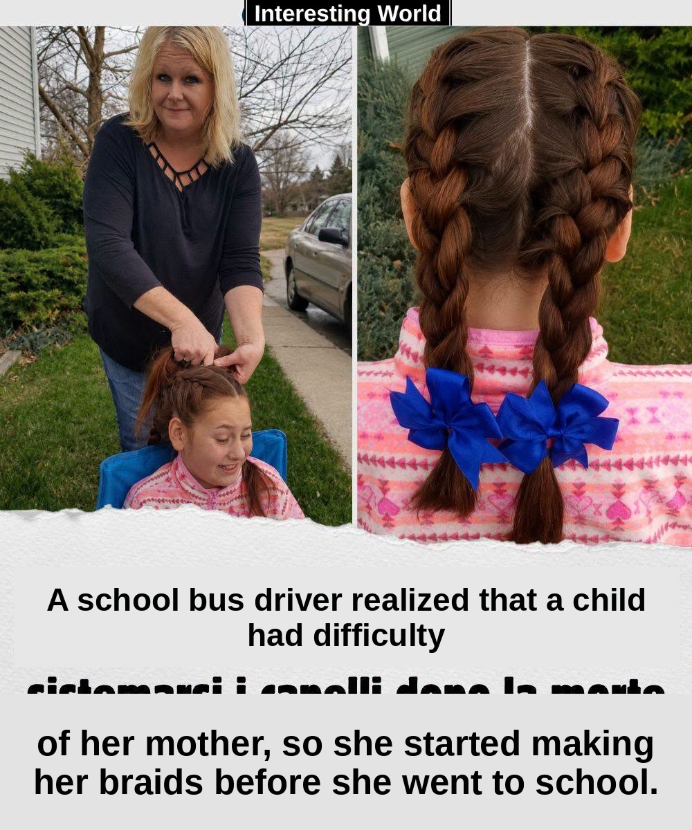 Every morning Isabella went up to school bus with a problem that her father, despite all the efforts, had never really m