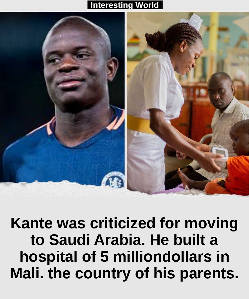 When N'Golo Kanté left Chelsea to move to Saudi Arabia in 2023, many focused attention on the figures of his new contrac