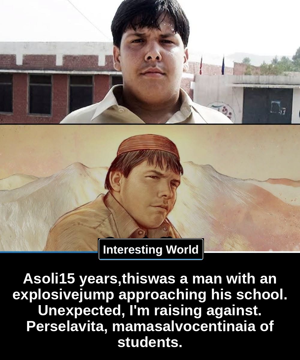 He was only 15 years old, but that morning before his school he made a decision that would save the lives of many other 