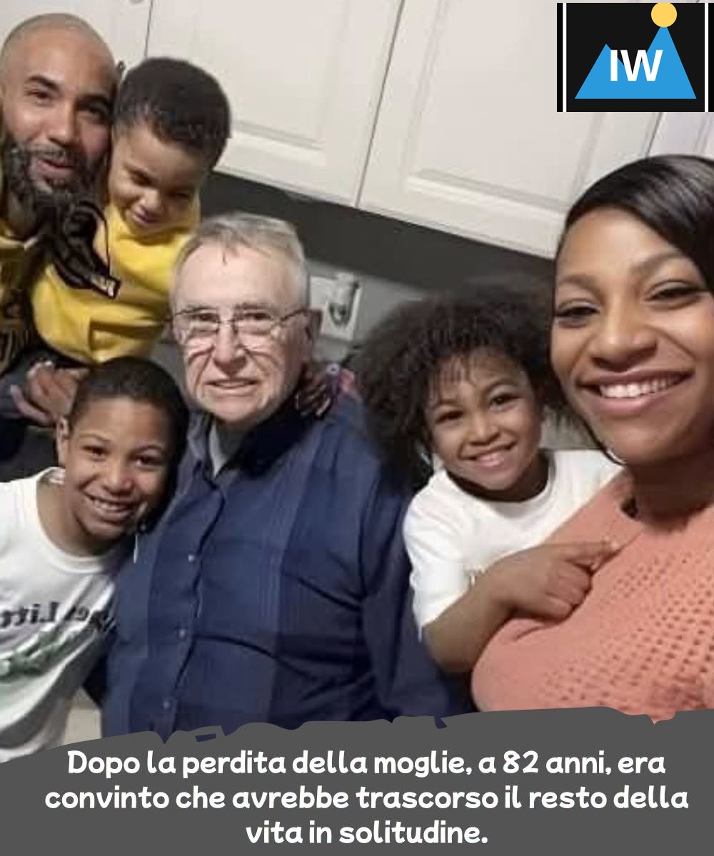 At 82, he thought the noisy part of his life was over. Then a family with five children moved near his home.